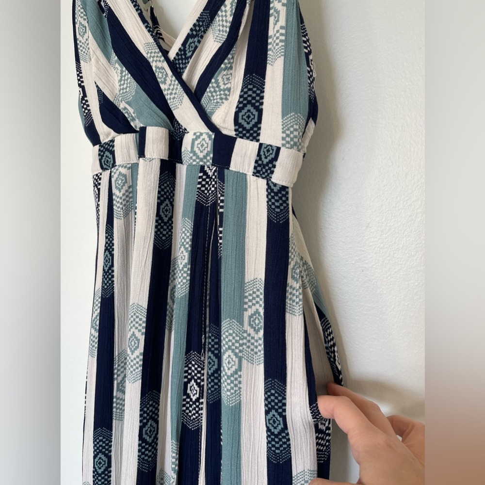 Tristan Pocket Maxi Dress Navy Selfie Leslie - Picture 4 of 12